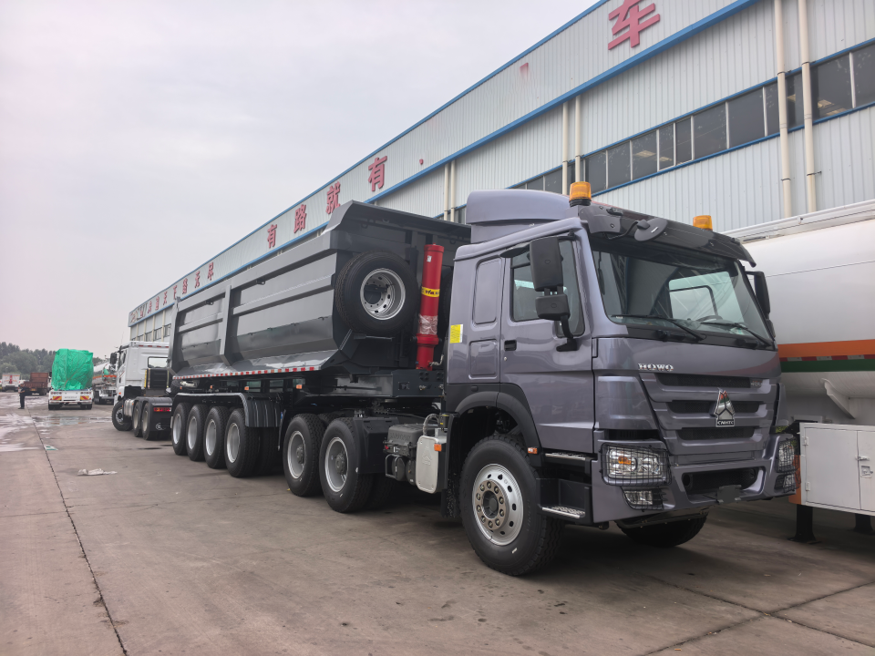 ລົດພ່ວງ debun dump ໄດ້ຖືກສົ່ງໄປທີ່ປະເທດ Algeria