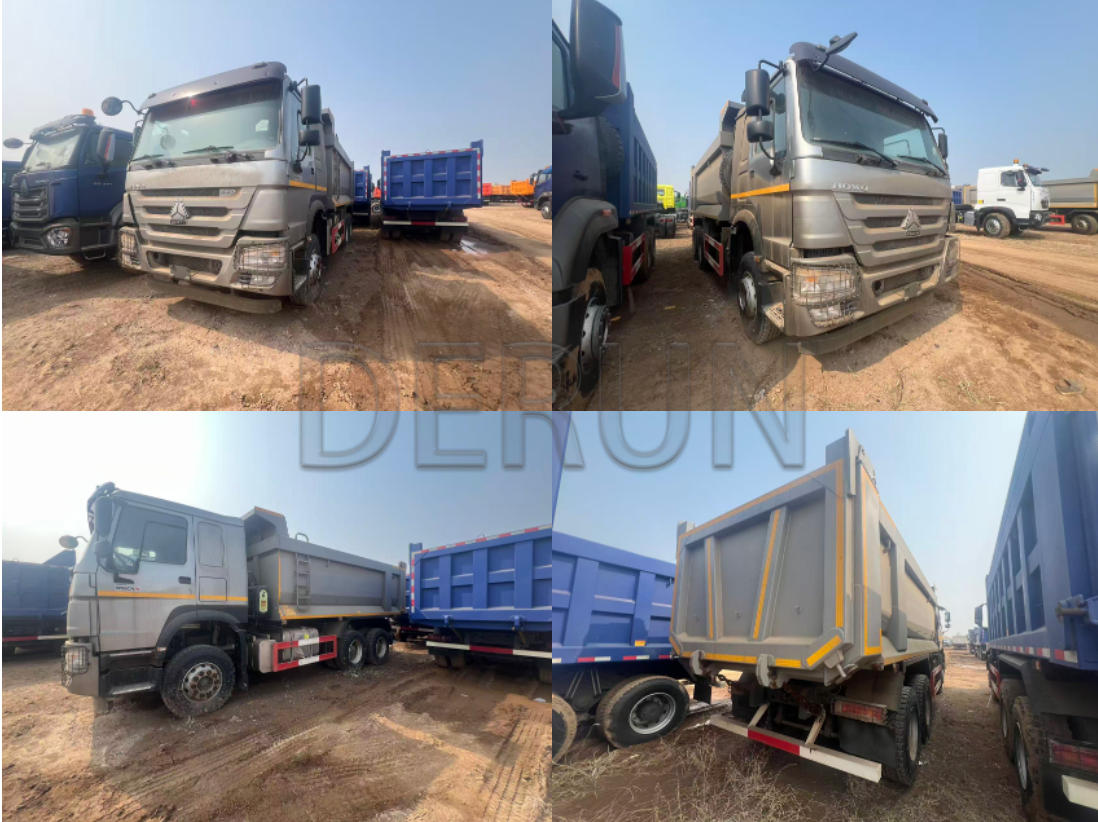 ລົດບັນທຸກ SINOTRUK HOWO 6x4 ສຳເລັດການສົ່ງໄປ Algeria