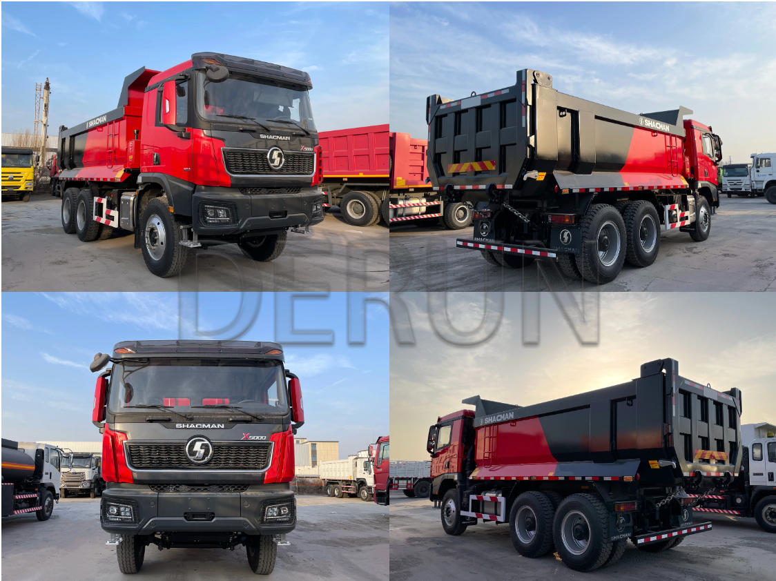 SHACMAN X5000 6x4 Dump Truck ສົ່ງອອກໄປເປຣູ