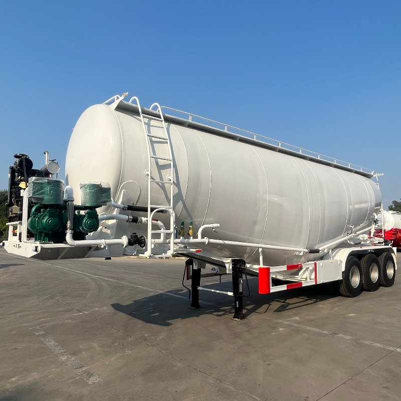 3 Axles Brand New Bulk Cement Tank Semi Trailer