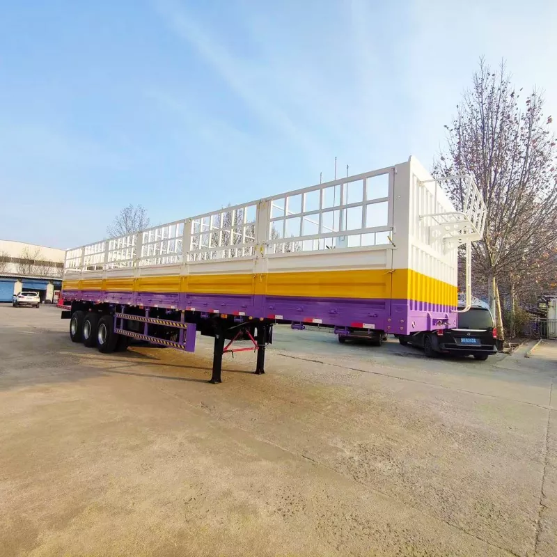 60 Ton Fence Cargo Semi Trailer