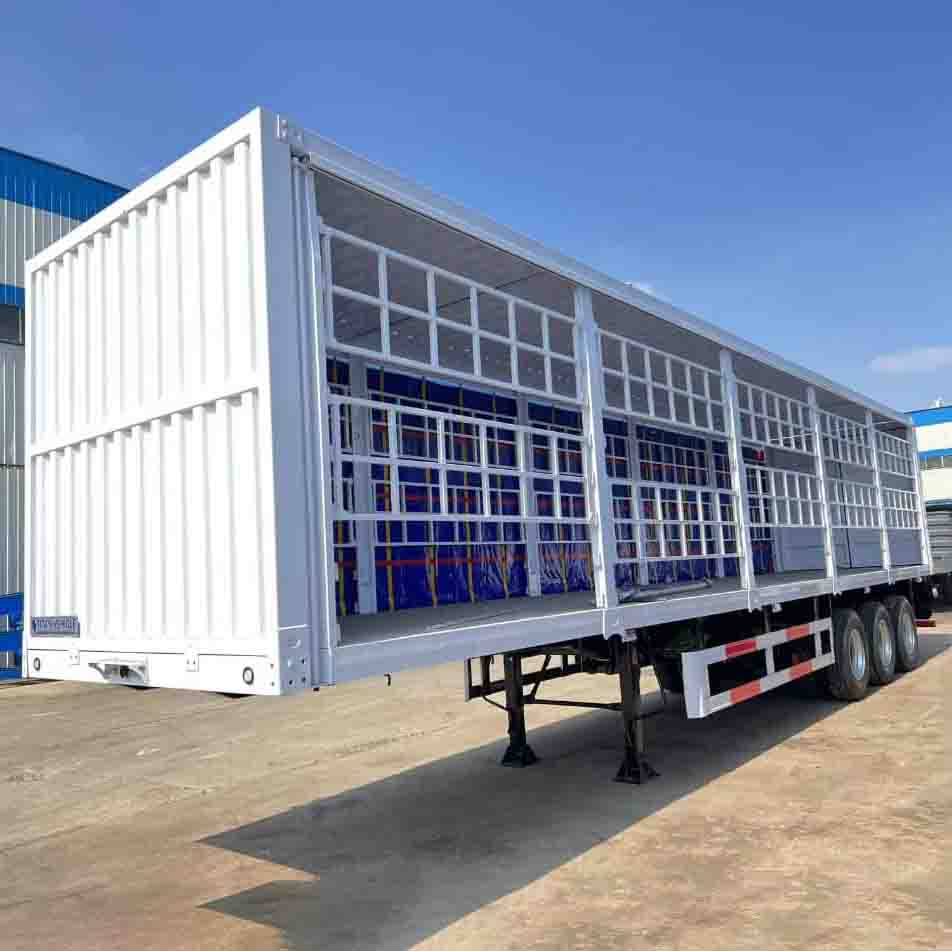 Derun 3 Axle Side Trailer Semi