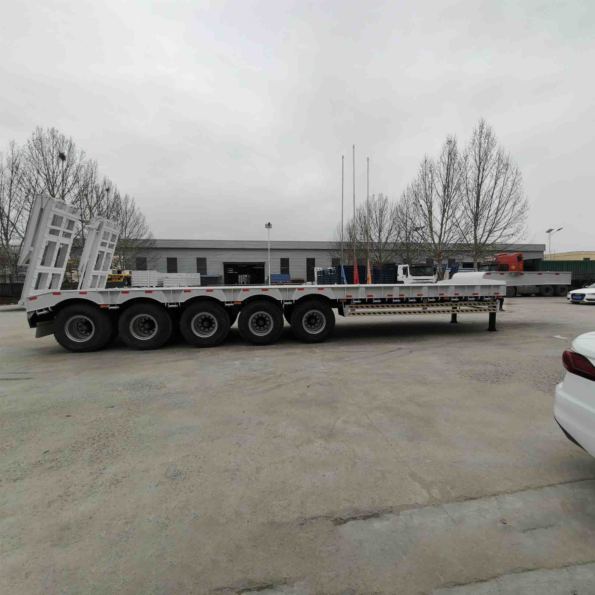 Derun 5 Axle trailer semi lainbed