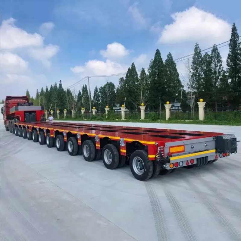 Multi Axle Hydarulic Trailer Modular