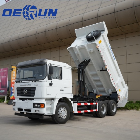 Shacman F2000 290HP 6X4 Dump Truck u Type Bucket ສໍາລັບຕະຫຼາດ Algeria