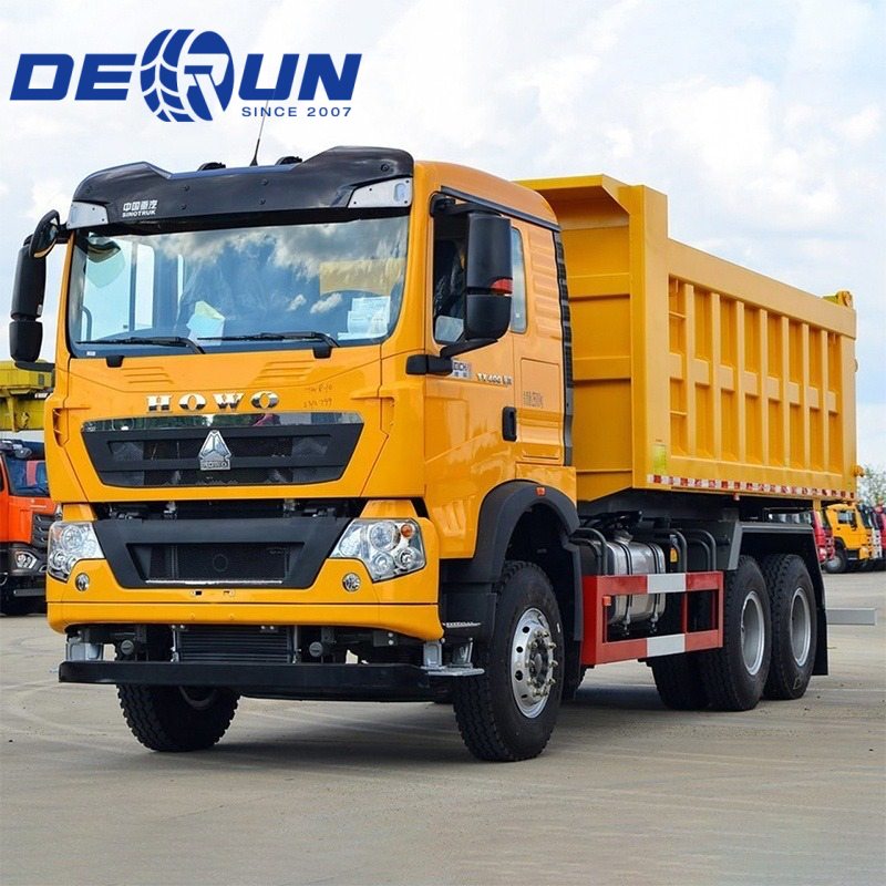 Sinotruk Howo TX 6x4 10Wheel 400hp ຖິ້ມລົດບັນທຸກ terper 400hp
